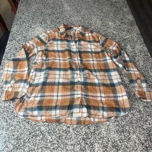 American Eagle Outfitters XL Button Up Boyfriend Fit Ahh-Mazingly Soft Flannel
